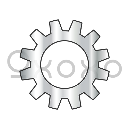 2  External Tooth Lock Washer 410 Stainless Steel