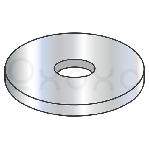 2X.344X.036  Type B Flat Washer Wide Zinc