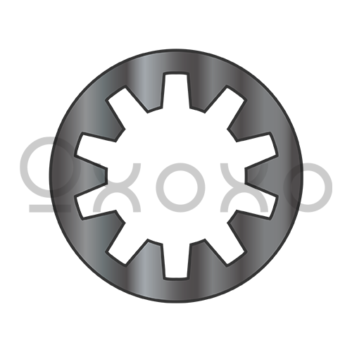 2  Internal Tooth Lock Washer Black Oxide