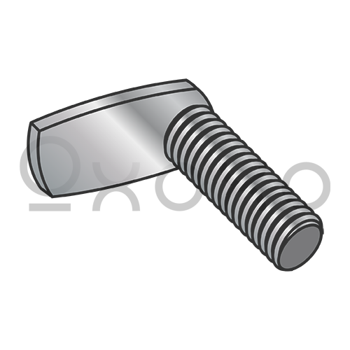 6-32X1/2  L Shaped 90 Degree Spot Weld Screw Plain