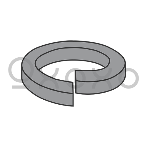 4  High Collar Split Lock Washer Plain