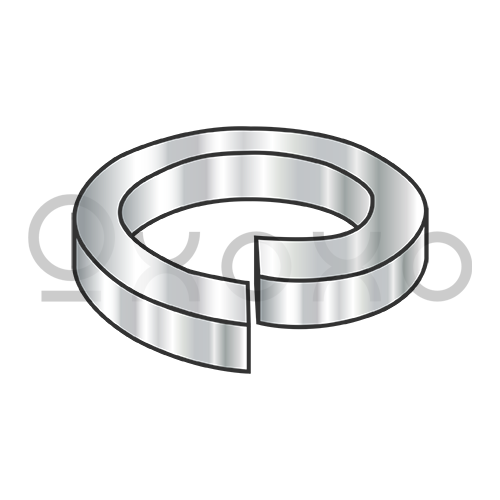 #10  Heavy Split Lock Washer 18 8 Stainless Steel