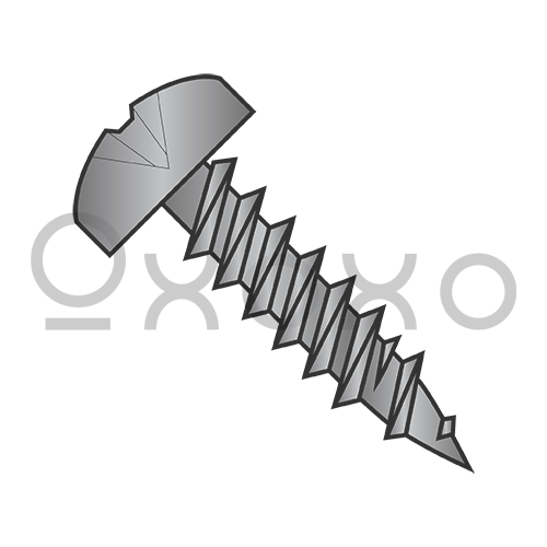 6-17X7/16  Phillips Pan Head Serrated Fine Drywall Framing Screw Black Oxide