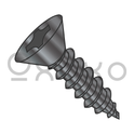 12-11X1 1/4  Phillips Flat Self Tap Screw Type A Full Thread 18 8 Stainless Steel Black Oxide