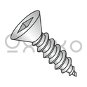 6-18X5/8  Square Flat Self Tapping Screw Type A Fully Threaded 410 Stainless Steel