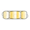 8-32X5/16X7/64  Small Pattern Hex Machine Screw Nut Zinc Yellow