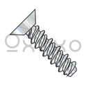 8-18X1/2  Phillips Flat Undercut High Low Full Thread Zinc