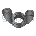 10-24   Stamped Wing Nut Black Oxide and Oil
