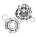 10-32  Serrated Flange Hex Lock Nuts Grade 5 Zinc