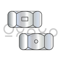 3/4-10  Two Way Reversible Hex Lock Nut Zinc And Wax