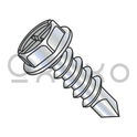 10-16X3/4  Combination(Slot/Phil) Hex Washer Self Drill Screw Full Thread Zinc&Bake