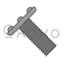 1/4-20X1/2  Weld Screw With Nibs Top Of Head Full Thread Plain