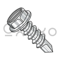 8-18X3/4  Slotted Indented Hex Washer Full Thread Self Drill Screw 18-8 Stain Steel