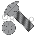 1/2-13X5  Carriage Bolt Grade 8 Fully Threaded Plain