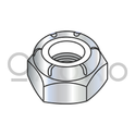 6-32  NTM  Thin Pattern Nylon Insert Hex Lock Nut Zinc