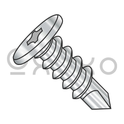 10-16X1 1/2  Phillips Pancake Head Self Drilling Screw Full Thread 18 8 Stainless Steel