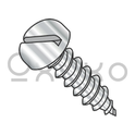 8-18X3/8  Slot Pan Self Tapping Screw Type A B Fully Threaded 18 8 Stainless