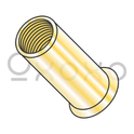 8-32-.080  Small Head Rivet Nut Steel Zinc Yellow Dichromate NON-RIBBED