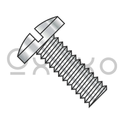 8-32X5/8  Slotted Binding Undercut Machine Screw Fully Threaded 18-8 Stainless Steel