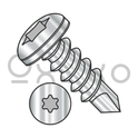 8-18X2  6 Lobe Pan Full Thread Self Drilling Screw 18-8 Stainless Steel