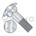7/8-9X7 1/2  Carriage Bolt Grade 5 Partially Threaded 6" Thread Under Sized Body Zinc