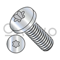 M5-0.8X20  Din 7985 Metric 6 Lobe Pan Head Machine Screw Full Thread Zinc Rohs