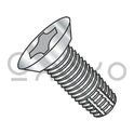 12-24X3/4  Phil Flat Undercut Thread Cutting Screw Type F Full Thread 18-8 Stainless Steel