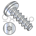M4-1.75X16  Metric 6 Lobe Pan Plastite/Fix Alternative 45 Degree Full Thread Zinc and Bake