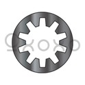 M2.5  Din 6797J Metric Internal Tooth Lock Washer Black Oxide and Oil