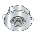 6-32  Non-Serrated Flange Hex Nuts Zinc