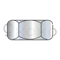 1/4-28  Finished Hex Nut Zinc