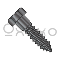 1/2X4 1/2  Hex Lag Screw Gimlet Point Black Oxide