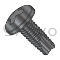 10-32X5/8  Phillips Pan Thread Cutting Screw Type 23 Fully Threaded Black Oxide