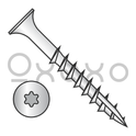 10X3 1/2  Bugle 6 Lobe Drive Coarse Thread Type 17 Point Deck Screw 18-8 Stainless Steel