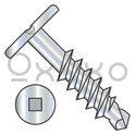 1/4-14X6  Square Drive Pancake Head SDS #1 Pt Partial Thread High Corr 1000 HR Salt Spray