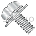 8-32X1/4  Phillips Pan Split Lock & Regular Flat Washer Sems Full Thd 18 8 Stainless Steel
