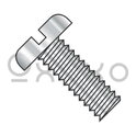 1/4-20X1/2  Slotted Pan Machine Screw Fully Threaded 18-8 Stainless Steel