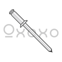 5/32X.18-.25  Countersunk Aluminum Rivet With Aluminum Mandrel