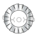 M6  Metric Din 6798 External Tooth Serrated Lock Washer A2 Stainless Steel