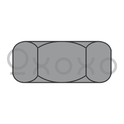5/8-18  Finished Hex Nut Plain