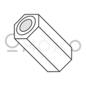 .140X5/8  One Quarter Hex Spacer Nylon