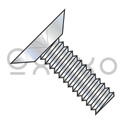 6-32X1  Phillips Flat Undercut Machine Screw Fully Threaded Zinc