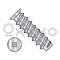 M6.3X11.5  Metric Square Flat 7.0-7.3HD OD European Drawer Slide Screw Full Thread Zinc