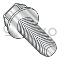 M6-1.0X20  Din 7500D Metric Unslot Hexwasher Thread Roll Screw Full Thd 18 8 S/S Pass Wax