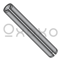 M4X8  Metric Pin Slotted Plain ISO 8752, Thermal Black