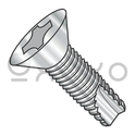 6-32X1/2  Phillips Flat Thread Cutting Screw Type 23 Fully Threaded 18 8 Stainless Steel
