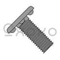 10-24X5/8  Weld Screw With Nibs Under The Head Fully Threaded Plain