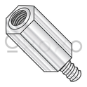 M3-0.5X11  6 MM Hex Male Female Standoff Aluminum