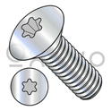 1/4-20X1 1/2  6 Lobe Oval Head Machine Screw Fully Threaded Zinc