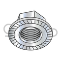 5/8-11  Serrated Large Flange Hex Lock Nuts Case Hardened HR15N 78/90 Zinc And Bake